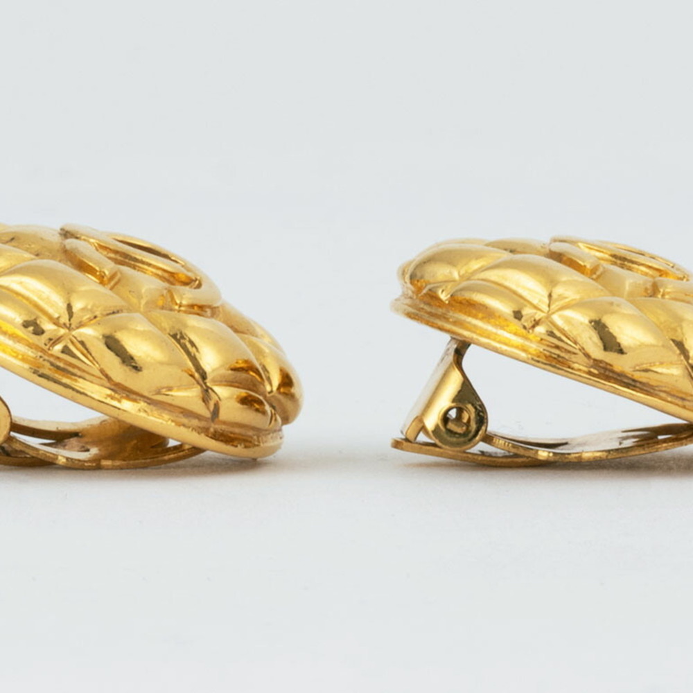 CHANEL Authentic Gold Earrings - Picture 4 of 11